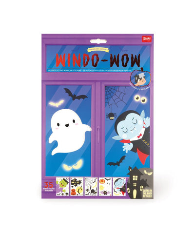 Legami Static Cling Halloween Window Stickers