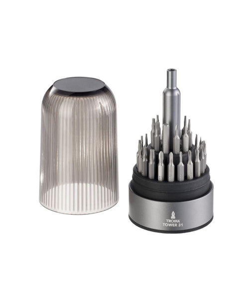 Troika 30 Bit Pen Tool Set Grey