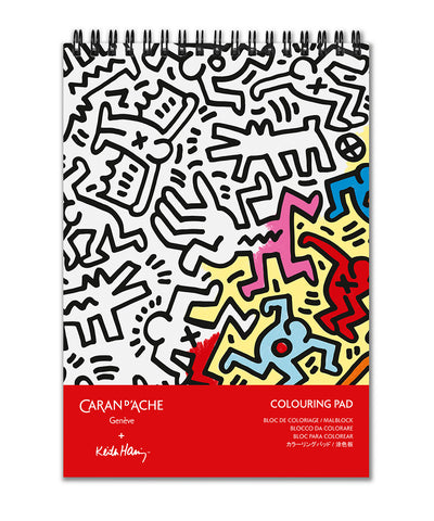 Caran D'Ache Keith Haring Special Edition Colouring Pad