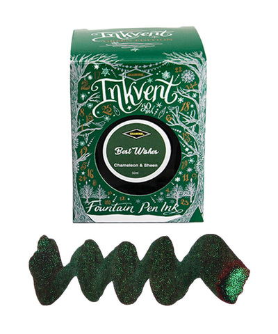 Diamine Inkvent Green Edition Fountain Pen Ink - Best Wishes