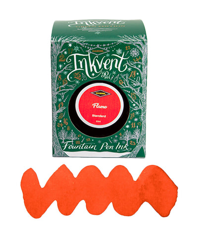 Diamine Inkvent Green Edition Fountain Pen Ink - Flame