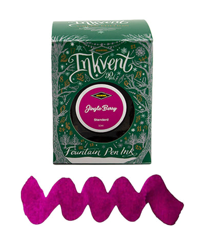 Diamine Inkvent Green Edition Fountain Pen Ink - Jingle Berry