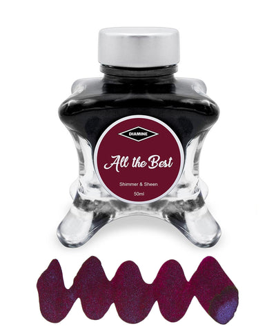 Diamine Inkvent Red Edition Fountain Pen Ink - All The Best