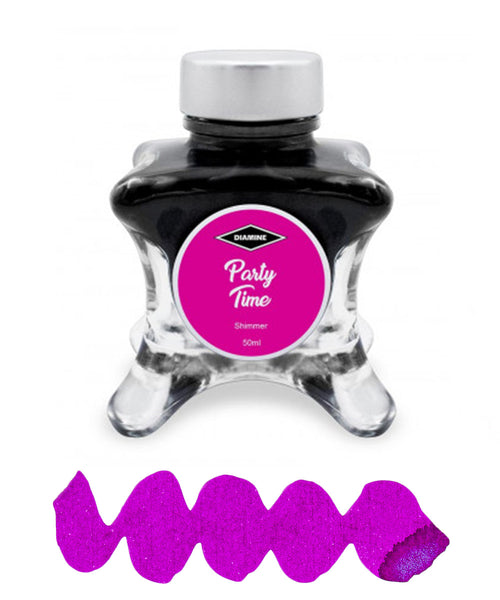 Diamine Inkvent Red Edition Fountain Pen Ink - Party Time