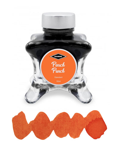 Diamine Inkvent Red Edition Fountain Pen Ink - Peach Punch