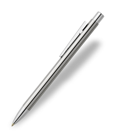 Faber-Castell Neo Slim Ballpoint Pen - Shiny Stainless Steel