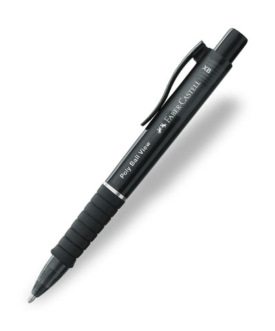 Faber-Castell Poly Ball View Ballpoint Pen - Black