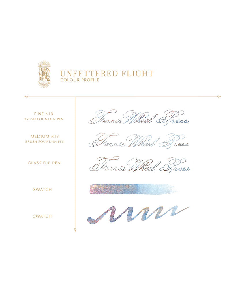 Ferris Wheel Press UNFETTERD FLIGHTインク Ferris Wheel Press Ink - Ferritales Unfettered Flight | The