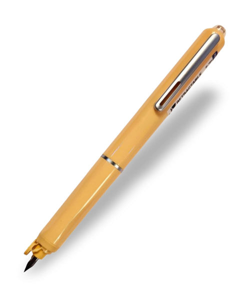 WRITECH Retractable Fountain Pen Orange (Blue Ink)