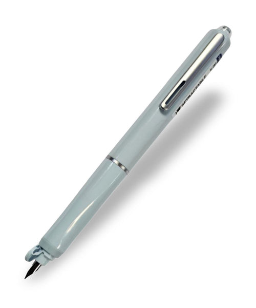 WRITECH Retractable Fountain Pen Light Blue (Blue Ink)