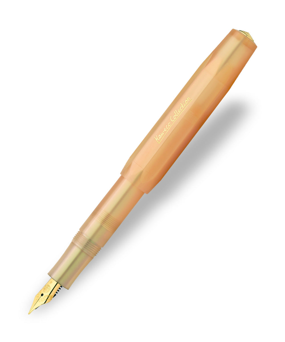 Kaweco COLLECTIE Vulpen Apricot Pearl - Premium Sport Vulpen 13 cm Met Kaweco COLLECTIE Vulpen Apricot Pearl - Premium Sport Vulpen 13 cm Met