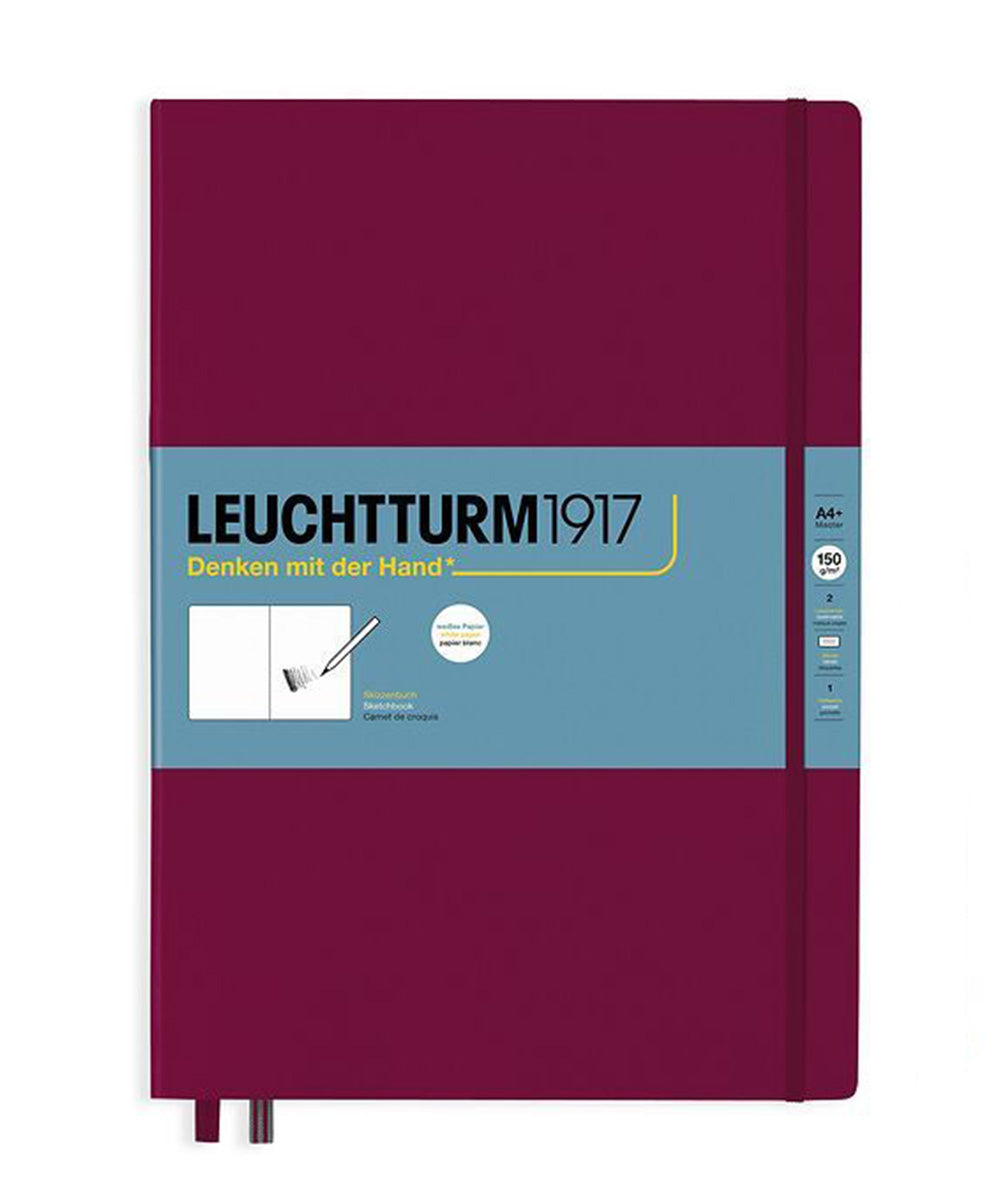 LEUCHTTURM1917 Libretas de notas Master Slim (A4 ), Tapas duras, 123 LEUCHTTURM1917 Libretas de notas Master Slim (A4 ), Tapas duras, 123