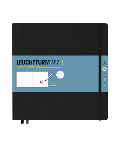 Leuchtturm1917 Square Hardcover Sketchbook - Black