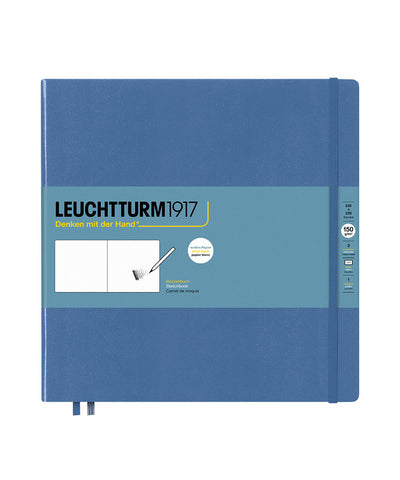 Leuchtturm1917 Square Hardcover Sketchbook - Denim
