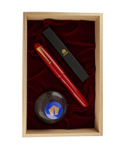 Namiki Emperor Urushi Fountain Pen Vermillion The Hamilton Pen Company