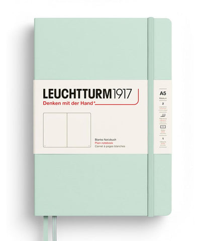 Leuchtturm1917 Medium (A5) Hardcover Notebook - Mint Green