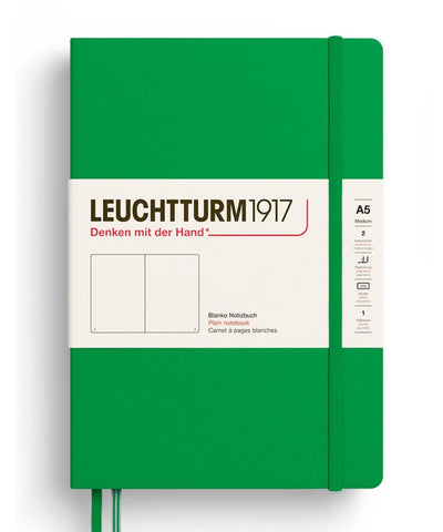 Leuchtturm1917 Medium (A5) Hardcover Notebook - Spring Leaf