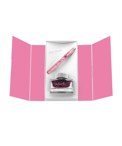 Pelikan M205 Classic Fountain Pen - Rose Quartz Special Edition Gift Set