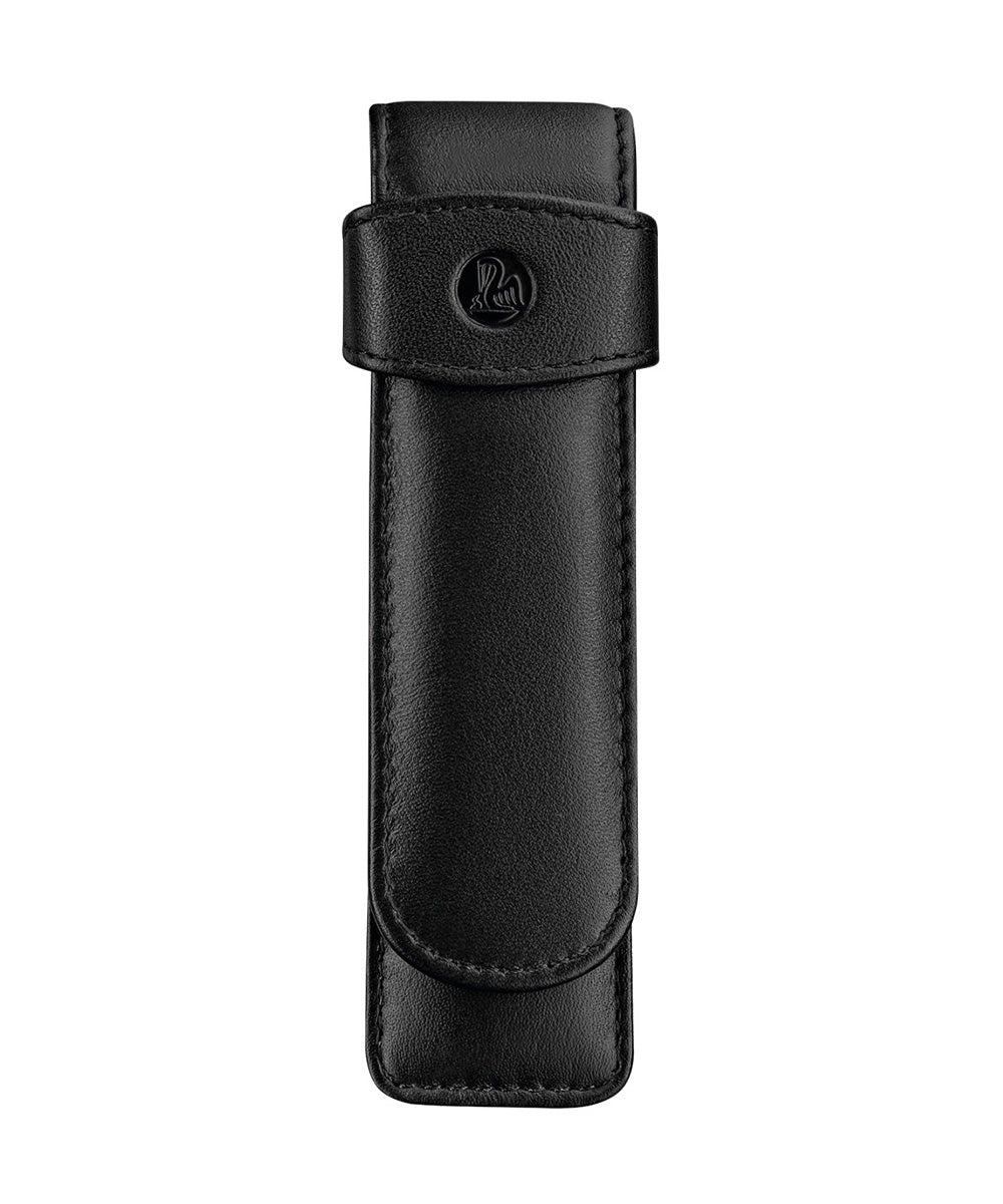 Pelikan Leather Pen Case for 2 Pens Black The Hamilton Pen Company