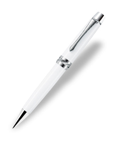 Pilot Custom Heritage CR Ballpoint Pen - Pearl White