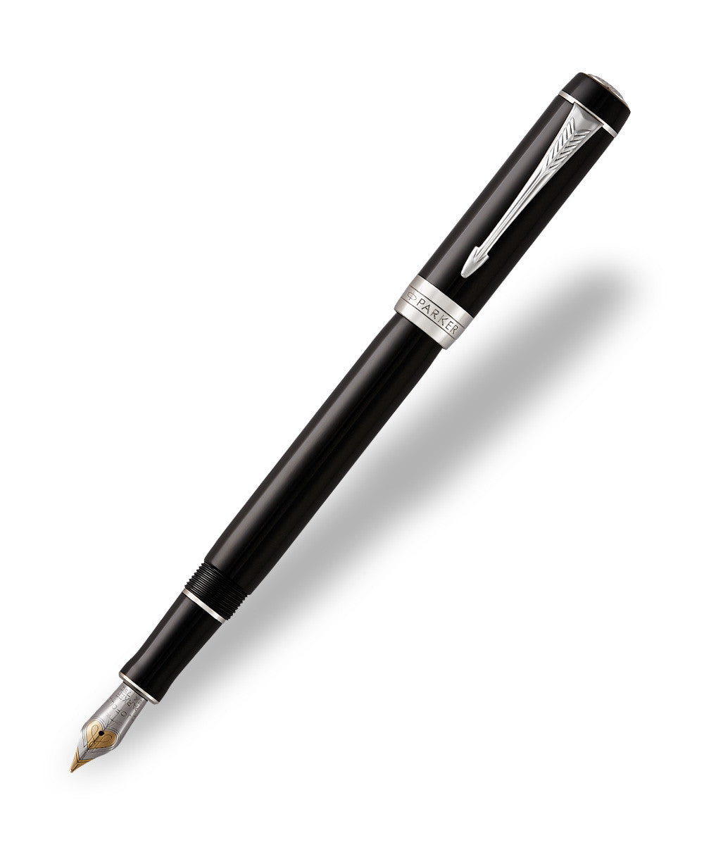 Parker Duofold Classic International Fountain Pen Black with