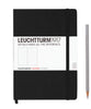 Leuchtturm1917 Medium (A5) Hardcover Notebook - Black
