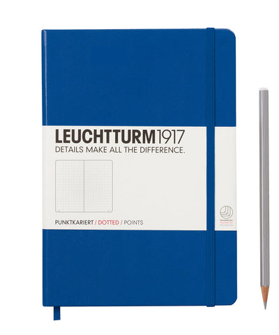 Leuchtturm1917 Medium (A5) Hardcover Notebook - Royal Blue