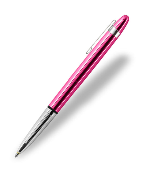 Fisher Bullet Space Pen - Fuchsia Flurry with Pocket Clip
