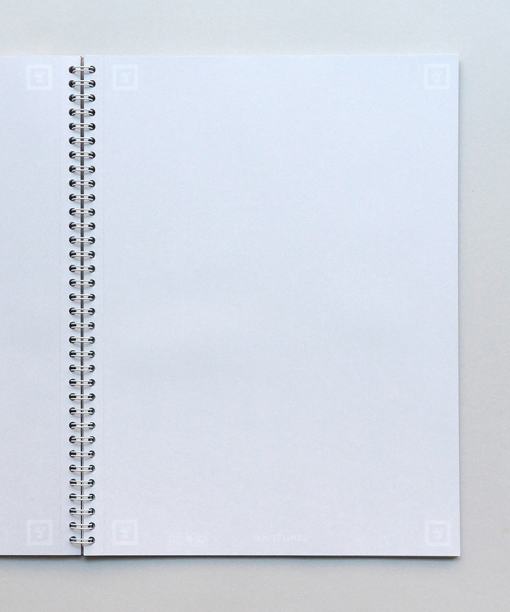 Blank Notebook with No Lines