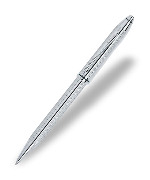 Cross Townsend Ballpoint Pen - Platinum Plate
