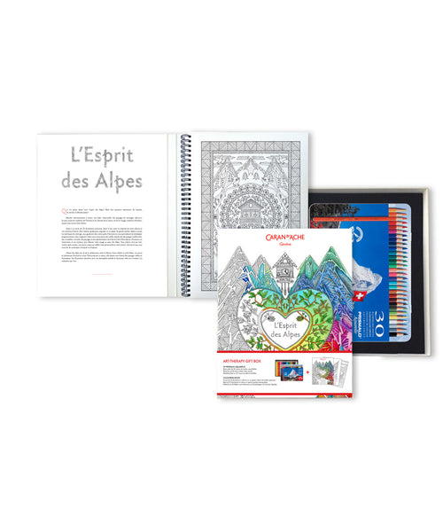 Caran d'Ache L'Esprit des Alpes Art-Therapy Gift Box