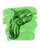 Anderillium Fountain Pen Ink - Bobtail Squid Green