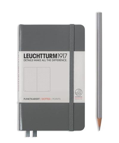 Leuchtturm1917 Pocket (A6) Hardcover Notebook - Anthracite