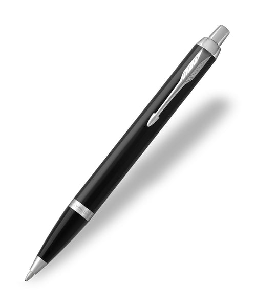 Parker IM Ballpoint Pen - Black with Chrome Trim