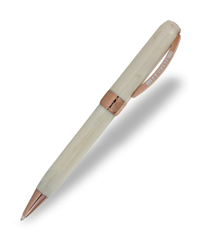 Visconti Rembrandt Ballpoint Pen - Ivory & Bronze