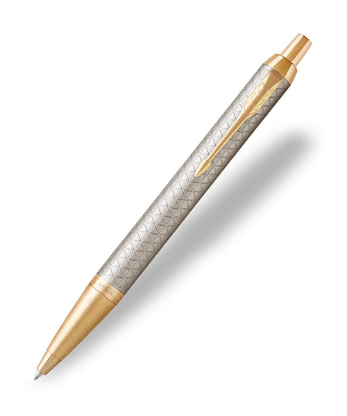 Parker IM Premium Ballpoint Pen - Warm Silver