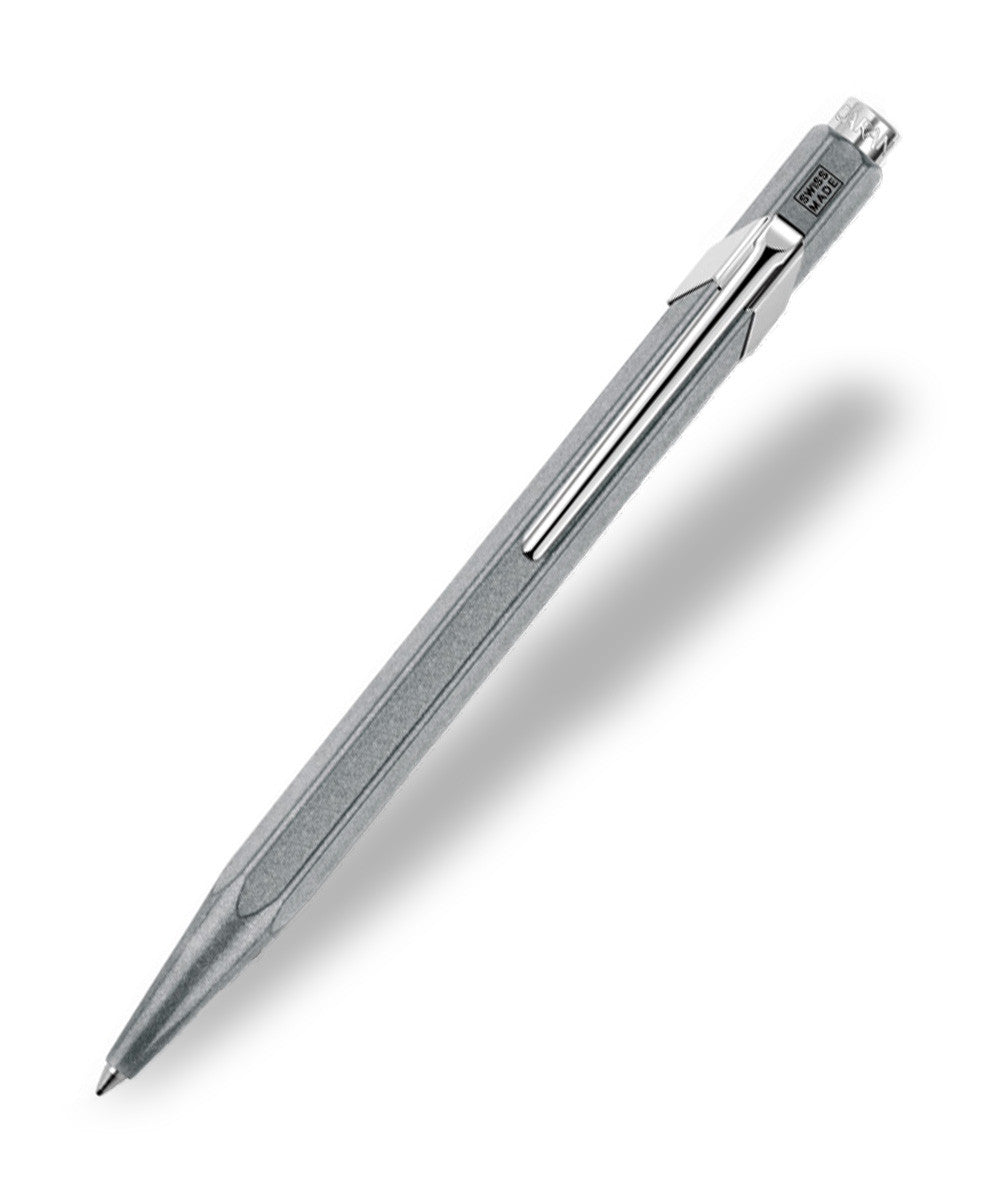 Caran d'Ache 849 Original Silver Ballpoint Pen | The Hamilton Pen Company