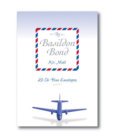 Basildon Bond Envelopes - Blue Air Mail