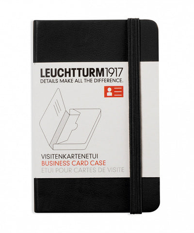 Leuchtturm1917 Business Card Case - Black