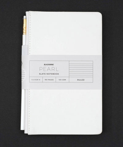 Blackwing Medium Slate Notebook - White