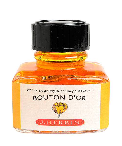 J Herbin Ink (30ml) - Bouton d'Or (Buttercup Yellow)