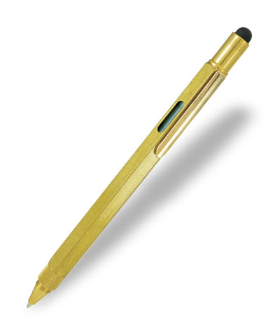 Monteverde Tool Pen with Stylus - Brass