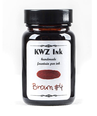 KWZ Standard Fountain Pen Ink - Brown No.4