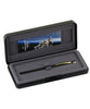 Fisher Shuttle Space Pen - Matte Black with Gold Accents