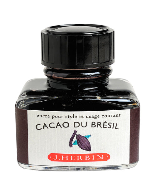 J Herbin Ink (30ml) - Cacao du Brésil (Brazilian Cocoa)