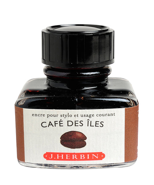 J Herbin Ink (30ml) - Café des Îles (Island Coffee)