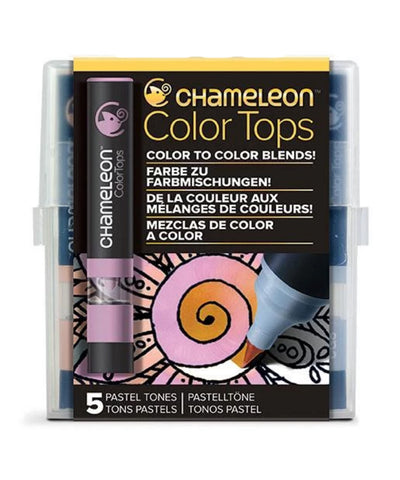Chameleon Color Tops - 5 Assorted Pastel Tones