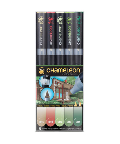 Chameleon Pens - 5 Assorted Nature Tones