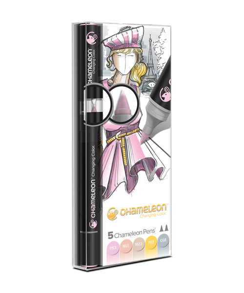 Chameleon Pens - 5 Assorted Pastel Tones