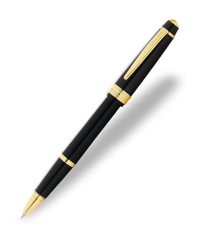 Cross Bailey Light Rollerball Pen - Black & Gold